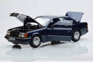 Mercedes 300 CE-24 C124 Coupe Nautical Bleu Édition Limitée Norev 1:18 183882 Métal Moulé — image 2 sur 7