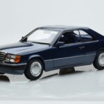 Mercedes 300 CE-24 C124 Coupe Nautical Bleu Édition Limitée Norev 1:18 183882 Métal Moulé