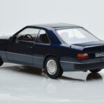Mercedes 300 CE-24 C124 Coupe Nautical Bleu Édition Limitée Norev 1:18 183882 Métal Moulé - image 6 of 7
