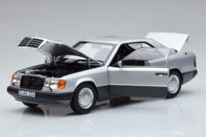 Mercedes 300 CE-24 C124 Coupe Argent Norev 1:18 183880 Métal Moulé — image 2 sur 7