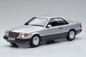 Mercedes 300 CE-24 C124 Coupe Argent Norev 1:18 183880 Métal Moulé