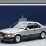 Mercedes 300 CE-24 C124 Coupe Argent Norev 1:18 183880 Métal Moulé - image 7 of 7