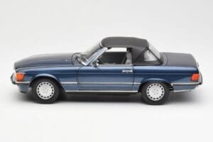 Mercedes 300 SL R107 Bleu Nautique Norev 1:18 183466 Métal Moulé — image 4 sur 8