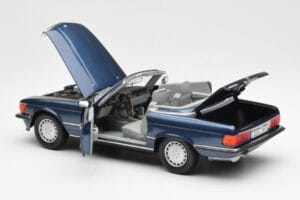 Mercedes 300 SL R107 Bleu Nautique Norev 1:18 183466 Métal Moulé — image 5 sur 8