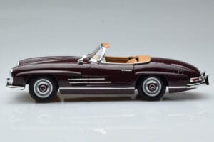 Mercedes 300 SL W198 Roadster Rouge Norev 1:18 183891 Métal Moulé — image 5 sur 8