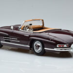 Mercedes 300 SL W198 Roadster Rouge Norev 1:18 - image 7 of 8