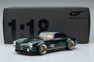Mercedes 300 SL Speedster Hard Top By S-Klub Vert GT Spirit 1:18 GT872 Résine — image 6 sur 6