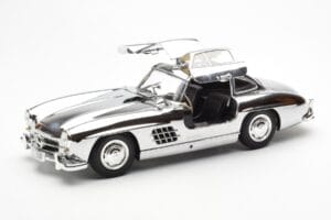 Mercedes 300 SL W198 Chrome Minichamps 1:18 B66040645 Métal Moulé — image 2 sur 8