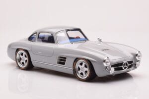 Mercedes 300 SL W198 Gullwing By S-Klub Gris GT Spirit 1:18 GT418 Résine — image 4 sur 6