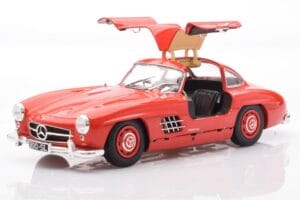 Mercedes 300 SL W198 Gullwing Rouge Minichamps 1:18 110037211 Métal Moulé — image 2 sur 8