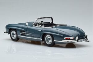 Mercedes 300 SL W198 Roadster Bleu Norev 1:18 B66040668 Métal Moulé — image 8 sur 9