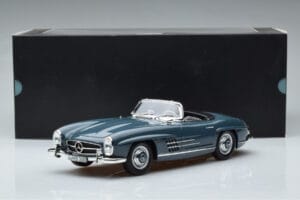 Mercedes 300 SL W198 Roadster Bleu Norev 1:18 B66040668 Métal Moulé — image 9 sur 9