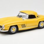 Mercedes 300 SL W198 Roadster Jaune Norev 1:18 B66040669