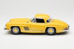 Mercedes 300 SL W198 Roadster Jaune Norev 1:18 B66040669 Métal Moulé — image 4 sur 8