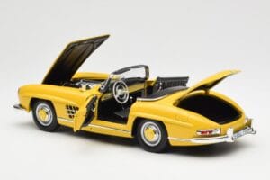 Mercedes 300 SL W198 Roadster Jaune Norev 1:18 B66040669 Métal Moulé — image 5 sur 8