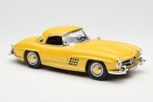 Mercedes 300 SL W198 Roadster Jaune Norev 1:18 B66040669 Métal Moulé — image 6 sur 8