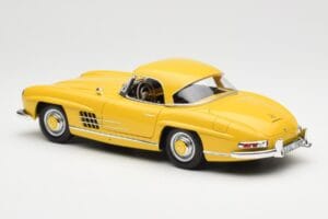Mercedes 300 SL W198 Roadster Jaune Norev 1:18 B66040669 Métal Moulé — image 7 sur 8