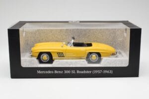 Mercedes 300 SL W198 Roadster Jaune Norev 1:18 B66040669 Métal Moulé — image 8 sur 8