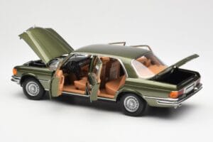 Mercedes 450SEL 6.9 W116 Vert Métallisé Norev 1:18 183455 Métal Moulé — image 5 sur 8