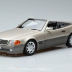Mercedes 500 SL R129 Smoke Argent Norev 1:18 183719 Métal Moulé