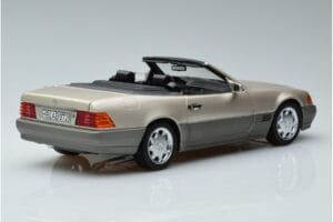 Mercedes 500 SL R129 Smoke Argent Norev 1:18 183719 Métal Moulé — image 3 sur 7