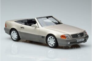 Mercedes 500 SL R129 Smoke Argent Norev 1:18 183719 Métal Moulé — image 5 sur 7