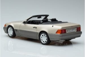 Mercedes 500 SL R129 Smoke Argent Norev 1:18 183719 Métal Moulé — image 6 sur 7