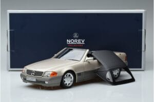 Mercedes 500 SL R129 Smoke Argent Norev 1:18 183719 Métal Moulé — image 7 sur 7