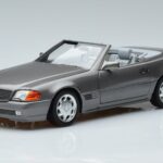Mercedes 500 SL R129 Gris Métallisé Norev 1:18 183715 Métal Moulé