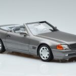 Mercedes 500 SL R129 Gris Métallisé Norev 1:18 183715 Métal Moulé - image 5 of 7