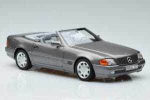 Mercedes 500 SL R129 Gris Métallisé Norev 1:18 183715 Métal Moulé — image 5 sur 7