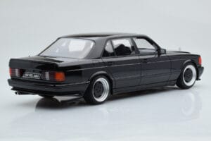 Mercedes 560 SEL AMG W126 Obsidian Noir Otto 1:18 OT297 Résine — image 2 sur 6