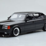 Mercedes 560 SEL AMG W126 Obsidian Noir Otto 1:18