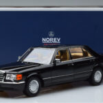 Mercedes 560 SEL W126 Noir Norev 1:18 - image 7 of 7
