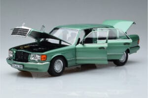 Mercedes 560 SEL W126 Vert Clair Norev 1:18 183469 Métal Moulé — image 2 sur 7