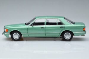 Mercedes 560 SEL W126 Vert Clair Norev 1:18 183469 Métal Moulé — image 4 sur 7