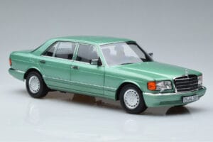 Mercedes 560 SEL W126 Vert Clair Norev 1:18 183469 Métal Moulé — image 5 sur 7