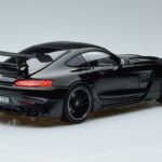 Mercedes AMG GT C190 Black Series Noir Norev 1:18 183900 Métal Moulé - image 3 of 7