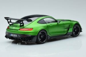 Mercedes AMG GT C190 Black Series Vert Hell Magno Édition Limitée Norev 1:18 183903 Métal Moulé — image 3 sur 7