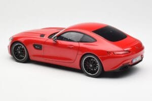 Mercedes AMG GT C190 Rouge Norev 1:18 183496 Métal Moulé — image 7 sur 8