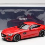 Mercedes AMG GT C190 Rouge Norev 1:18 183496 - image 8 of 8