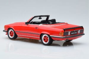 Mercedes AMG SL500 R107 Rouge Otto 1:18 OT962 Résine — image 5 sur 6