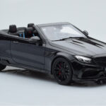 Mercedes Brabus 650 Cabriolet Noir GT Spirit 1:18 - image 4 of 6