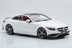 Mercedes Brabus 900 S-Class C222 Coupé Polar Blanc GT Spirit 1:18 GT747 Résine — image 4 sur 6