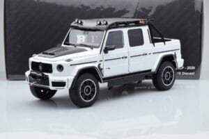 Mercedes Brabus G800 W464 Adventure XLP Polar Blanc Almost Real 1:18 860524 Métal Moulé — image 8 sur 8