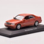 Mercedes C-Class W202 C220 Orange Métallique Dealer Edition Minichamps 1:43 - image 2 of 4