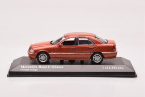 Mercedes C-Class W202 C240 Orange Métallisé Minichamps 1:43