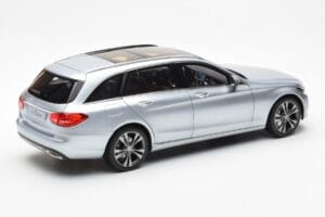 Mercedes C-Class W205 T-Model Argent Asia Exclusive Norev 1:18 183865 Métal Moulé — image 3 sur 8