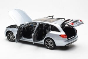 Mercedes C-Class W205 T-Model Argent Asia Exclusive Norev 1:18 183865 Métal Moulé — image 5 sur 8