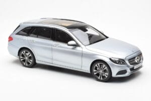 Mercedes C-Class W205 T-Model Argent Asia Exclusive Norev 1:18 183865 Métal Moulé — image 6 sur 8